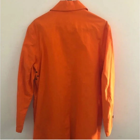 [Ralph Lauren Rugby] Y2K Rear Trench Rain Coat with multiple pockets. - Picture 4 of 11